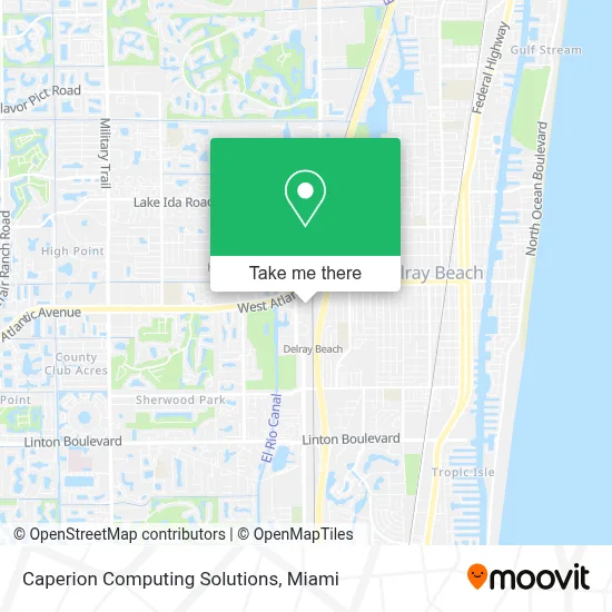 Caperion Computing Solutions map
