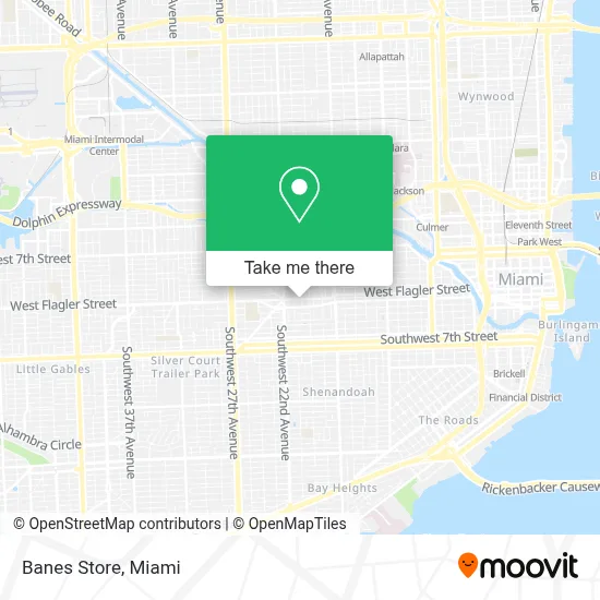 Banes Store map