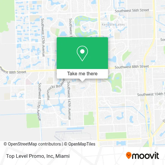 Top Level Promo, Inc map