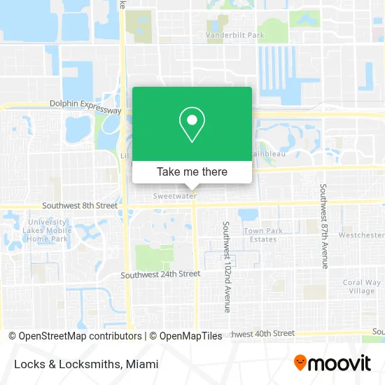 Locks & Locksmiths map
