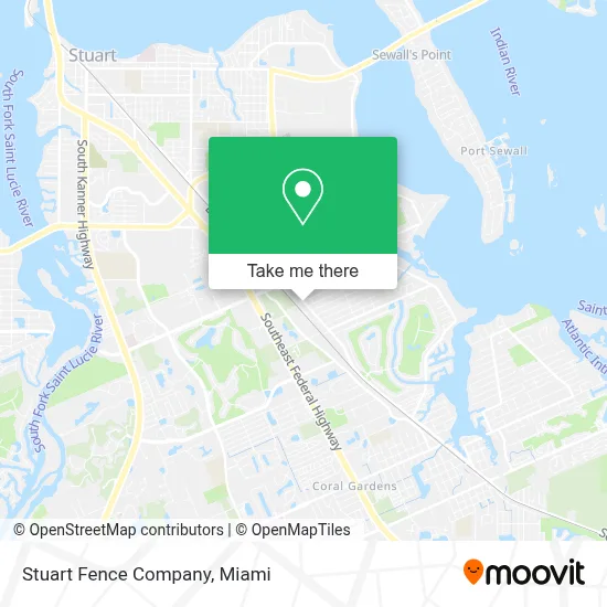 Stuart Fence Company map