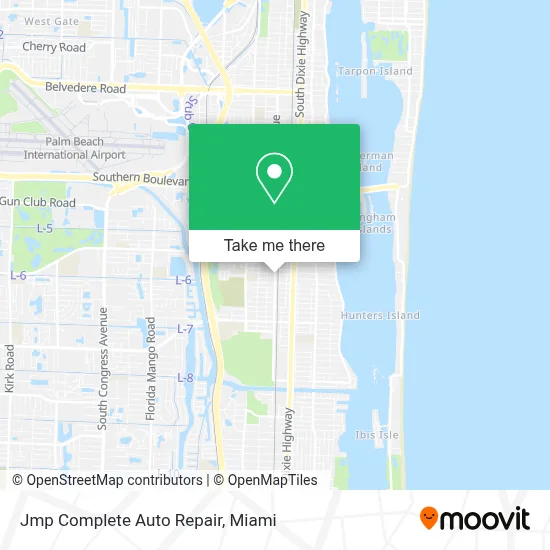 Jmp Complete Auto Repair map