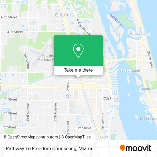 Pathway To Freedom Counseling map