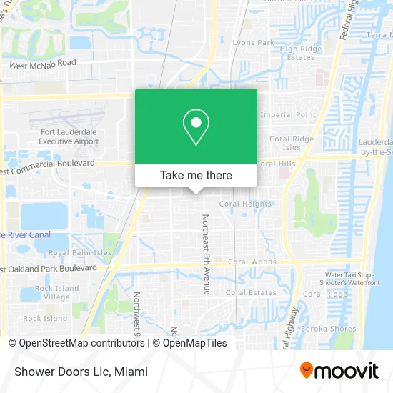 Shower Doors Llc map