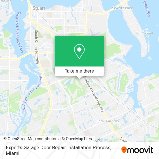 Experts Garage Door Repair Installation Process map