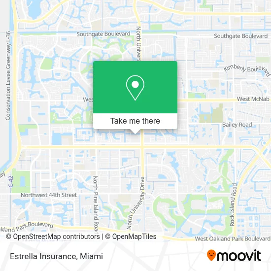 Estrella Insurance map