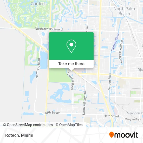 Rotech map