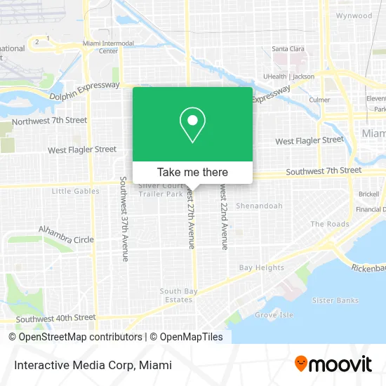 Interactive Media Corp map