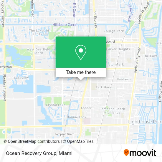 Ocean Recovery Group map