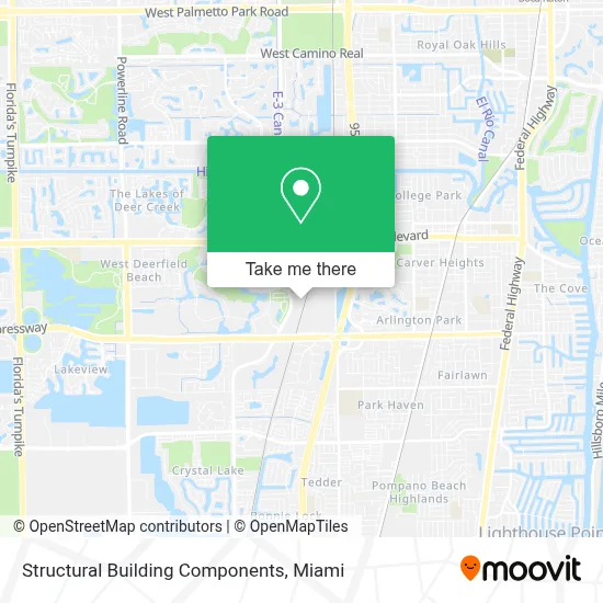 Structural Building Components map