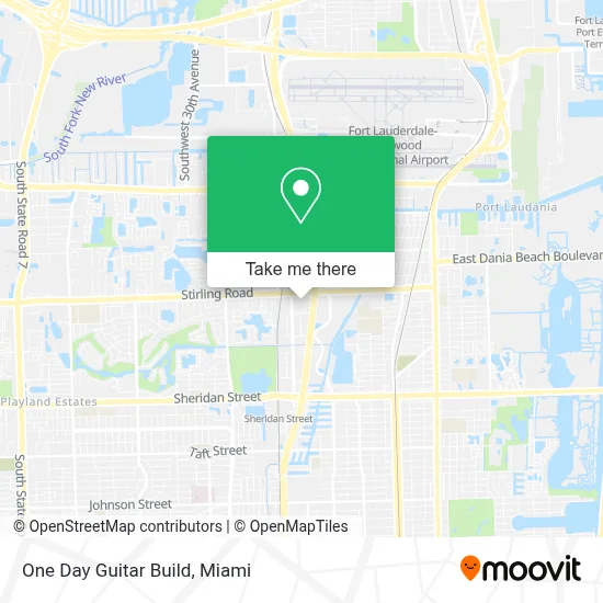 One Day Guitar Build map