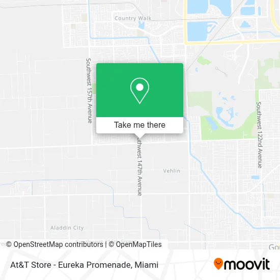 At&T Store - Eureka Promenade map