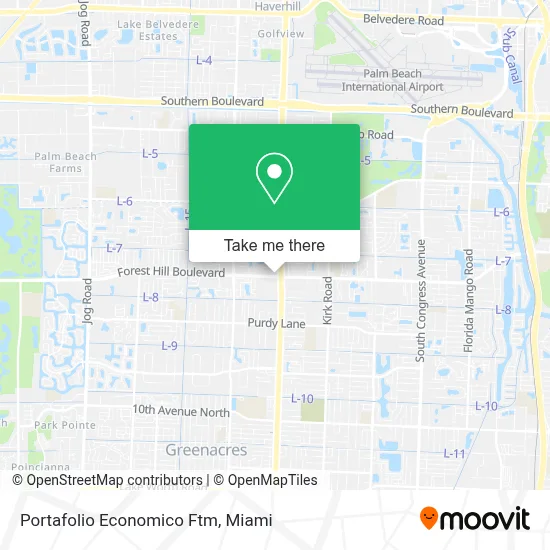 Portafolio Economico Ftm map