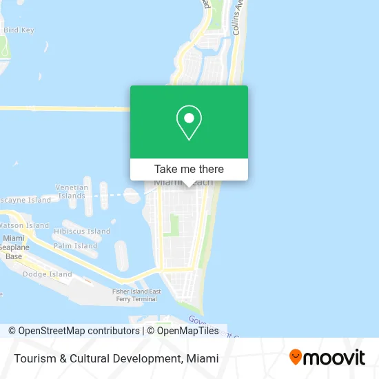 Tourism & Cultural Development map
