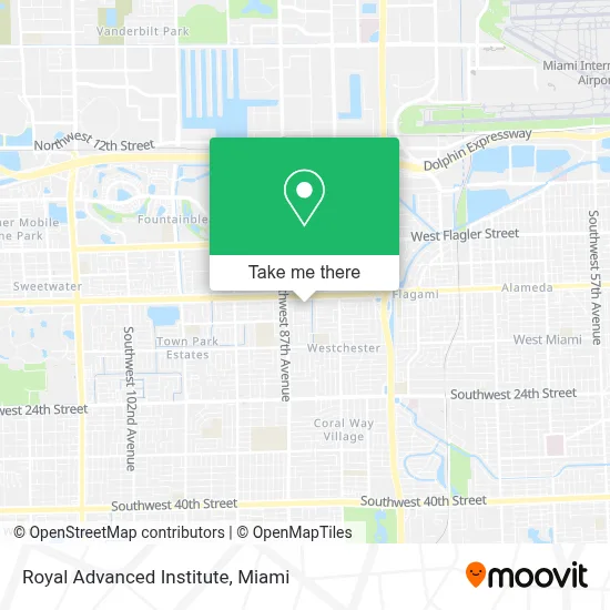 Royal Advanced Institute map
