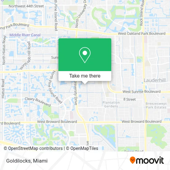 Goldilocks map