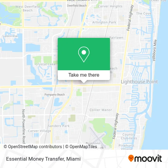 Essential Money Transfer map