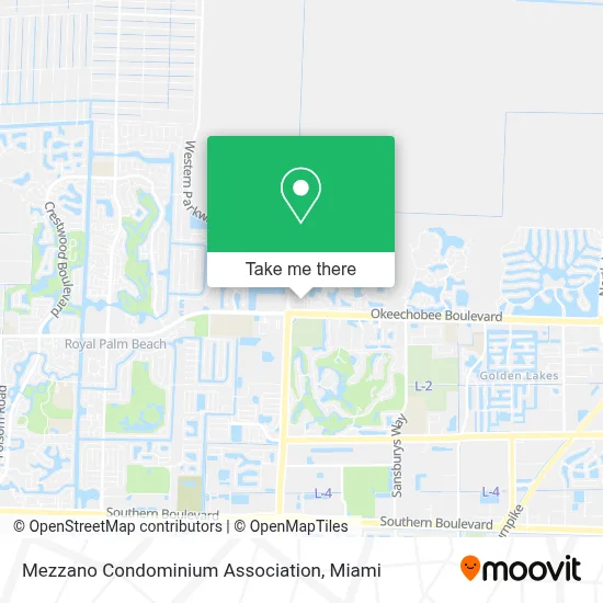 Mezzano Condominium Association map