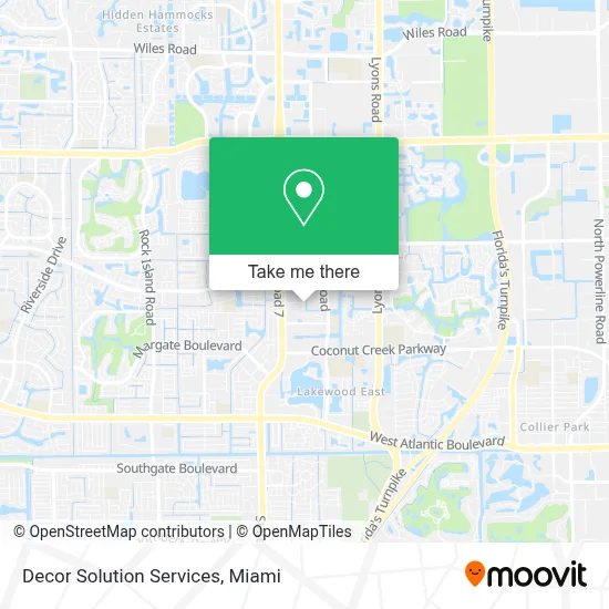 Decor Solution Services map