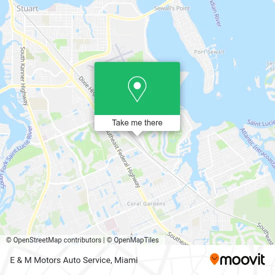 E & M Motors Auto Service map