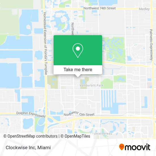 Clockwise Inc map