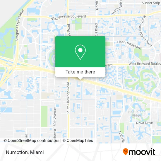 Numotion map