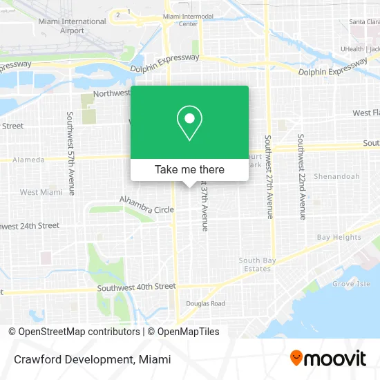 Crawford Development map