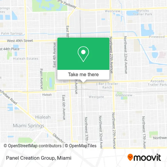 Panel Creation Group map