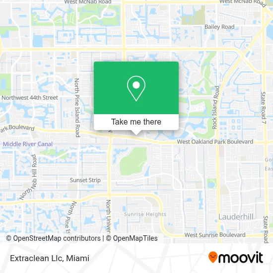 Extraclean Llc map