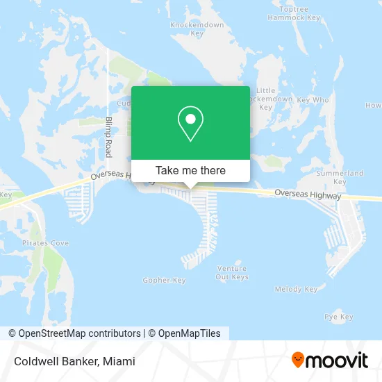 Coldwell Banker map
