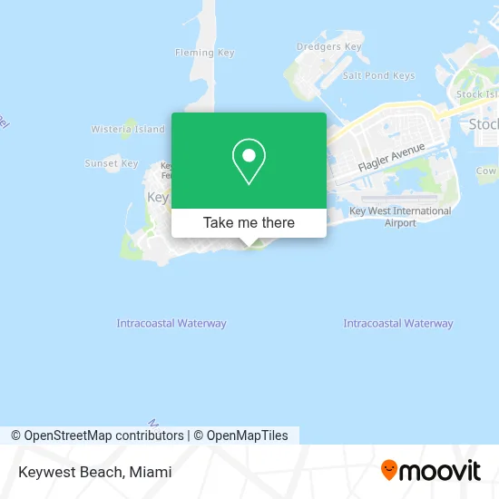 Keywest Beach map