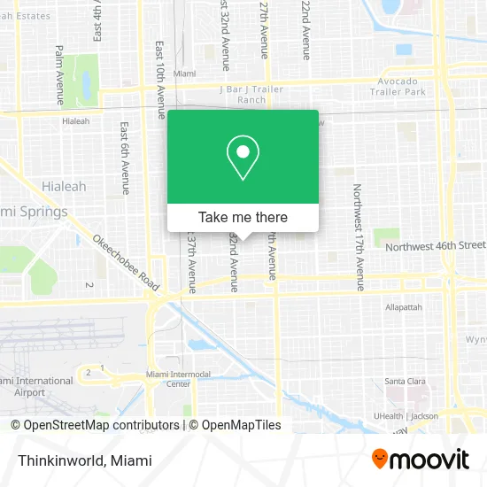 Thinkinworld map