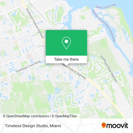 Timeless Design Studio map