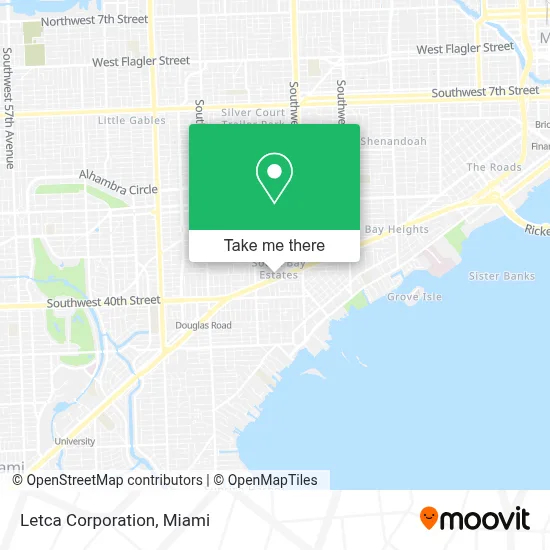 Letca Corporation map