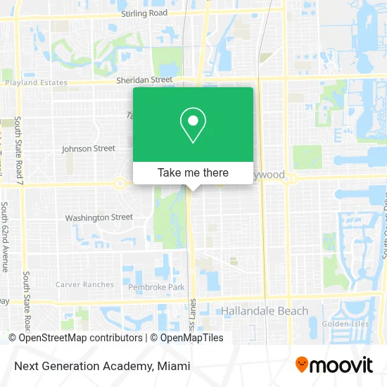 Next Generation Academy map