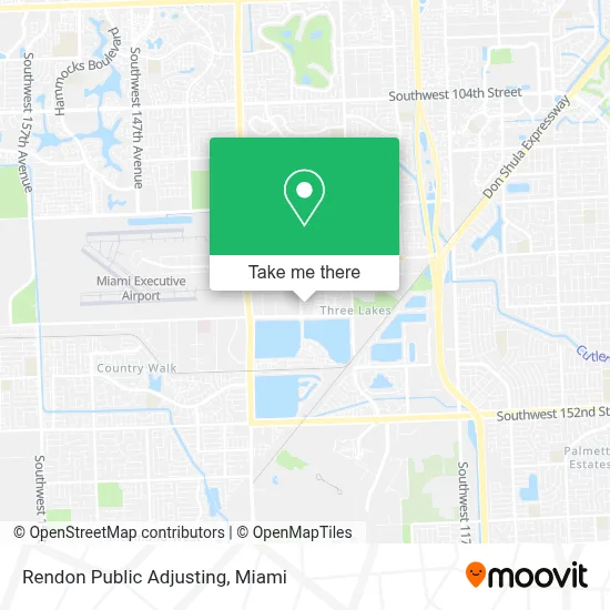 Rendon Public Adjusting map