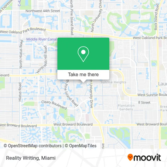 Reality Writing map
