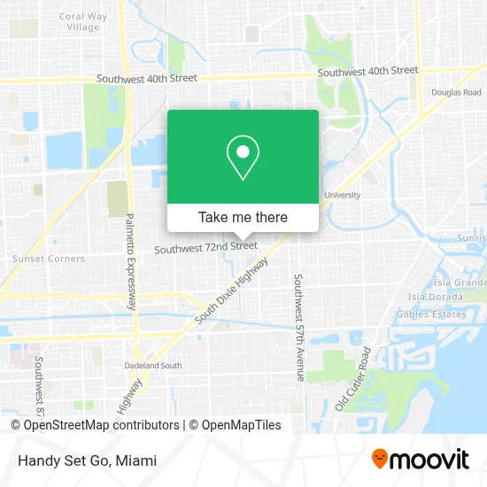 Handy Set Go map
