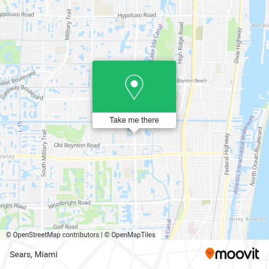 Sears map