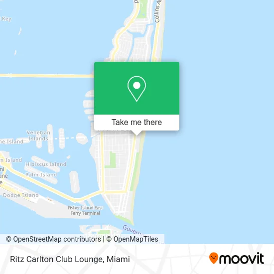 Ritz Carlton Club Lounge map