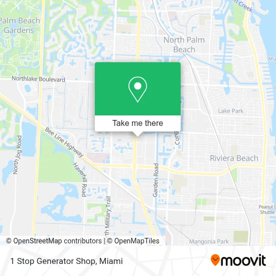 1 Stop Generator Shop map
