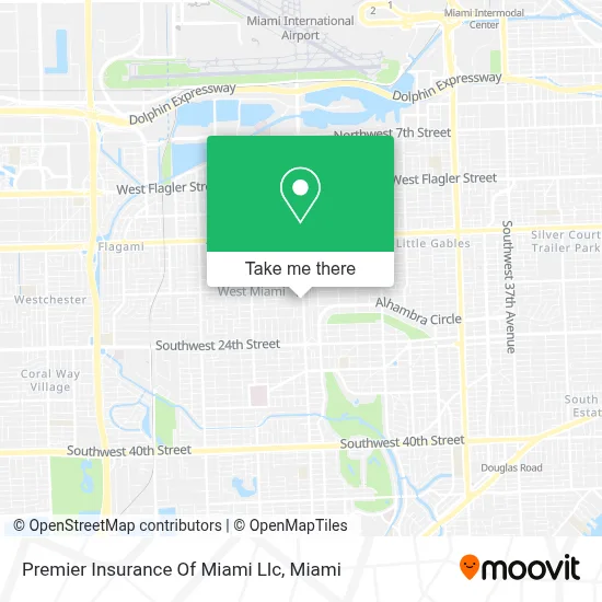 Premier Insurance Of Miami Llc map
