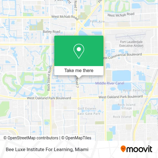 Bee Luxe Institute For Learning map