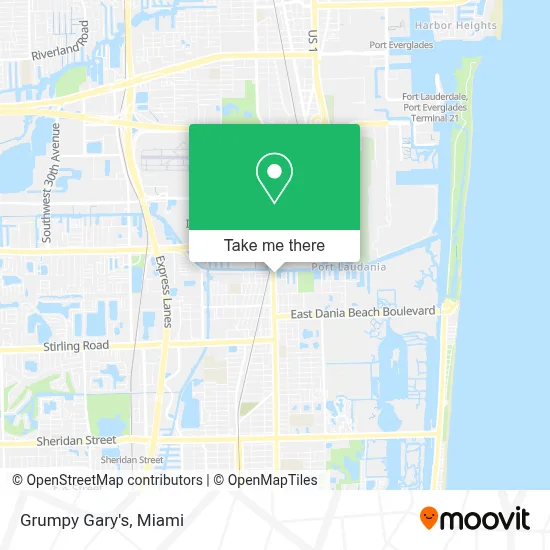 Grumpy Gary's map