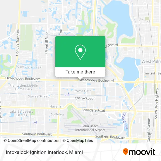 Intoxalock Ignition Interlock map