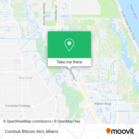 Coinhub Bitcoin Atm map