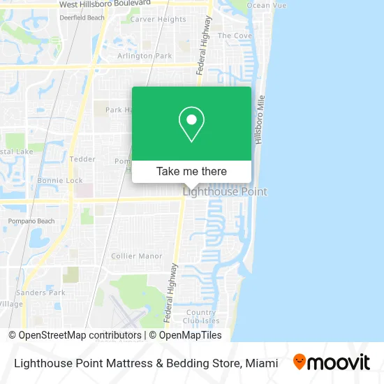 Lighthouse Point Mattress & Bedding Store map