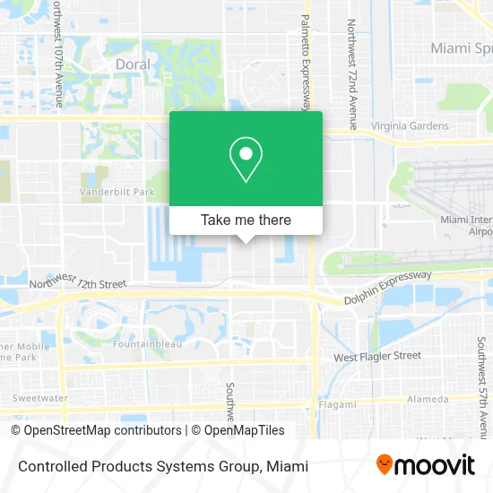 Controlled Products Systems Group map