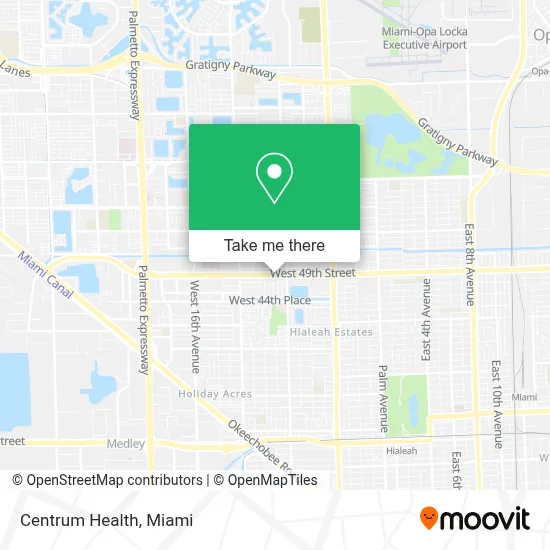 Centrum Health map