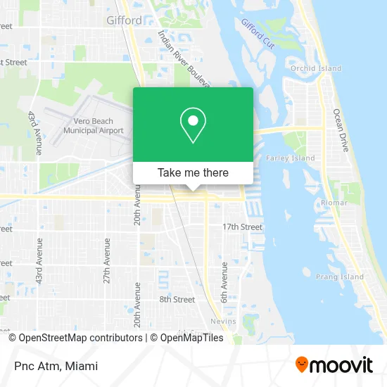 Pnc Atm map